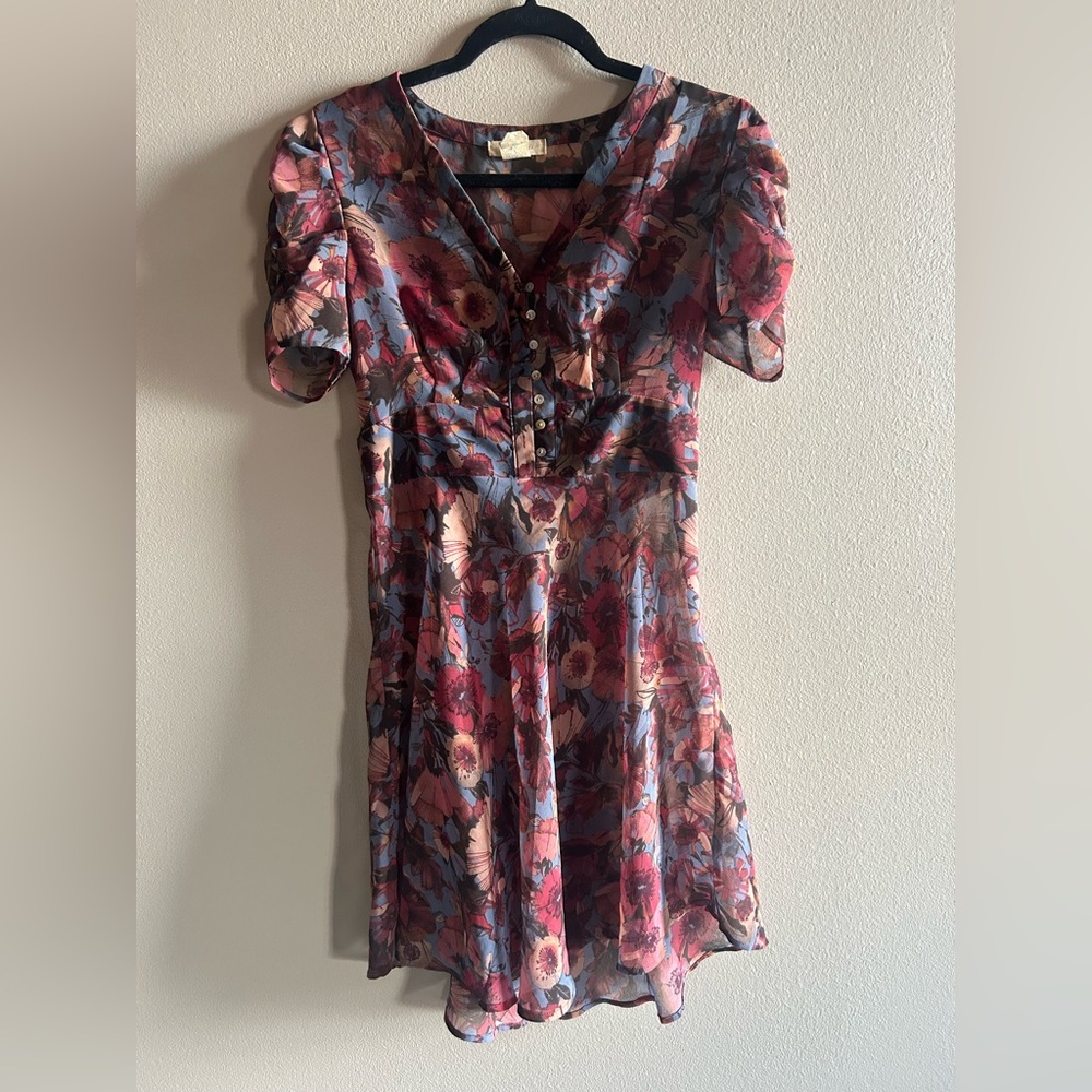 Floral Sheer Summer Dress